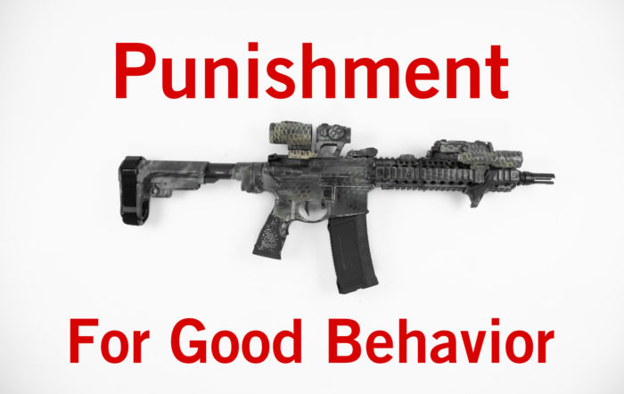 Punishment for Good Behavior