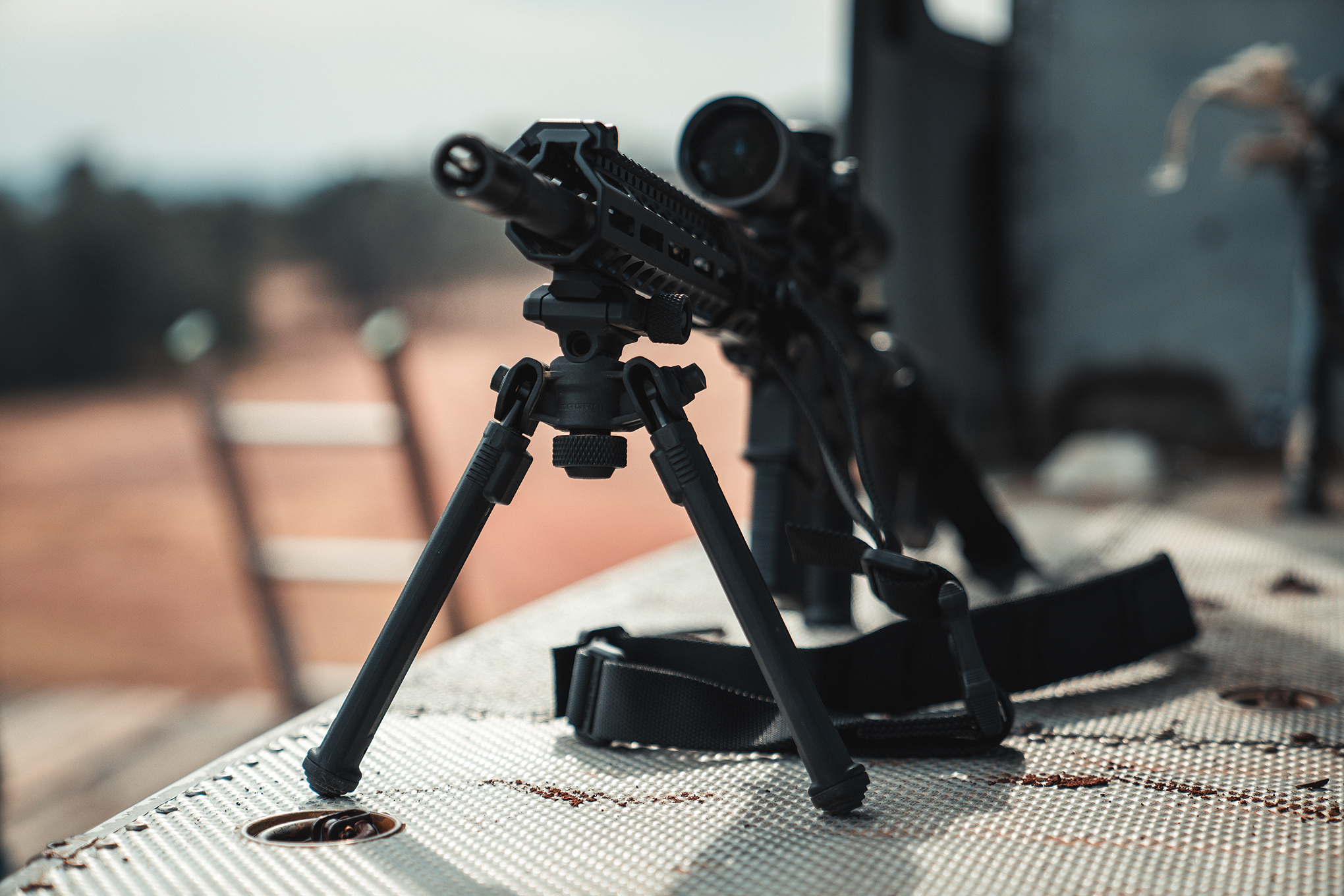 KAC Knight's Armament Company Low Profile Peq Mount Assembly IPEL RAS II KM95326-02 - NS Armory LLC