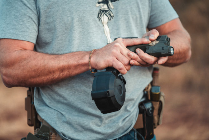 New Glock Drum Mag: The Magpul D50 GL9