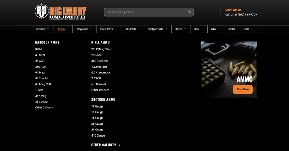 Big Daddy Unlimited Against Ammunition Shortage Price Gouging RECOIL