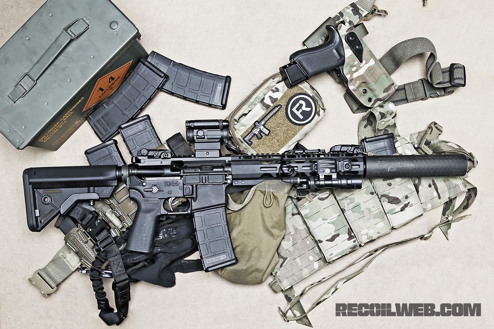 Radical Sinter Titanium Suppressor: New Quick Attach 3D-Printed Can ...