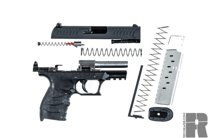 Walther CCP M2 disassembled