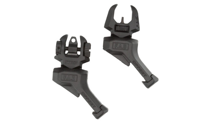 New Offset Iron Sights by F.A.B. Defense