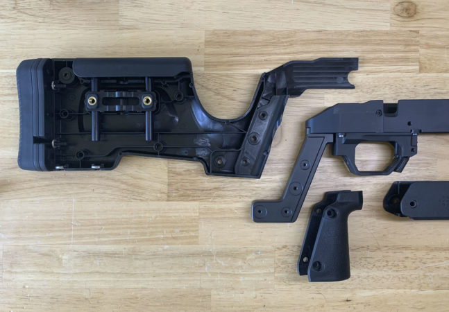 xrs mdt chassis disassembled