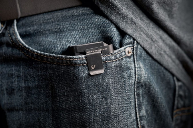 pistol mag pocket clip strike industries