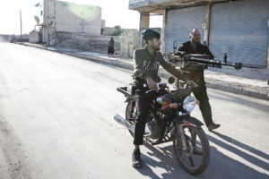 DShK on Wheels: Motorcycle Mounted Machine Gun