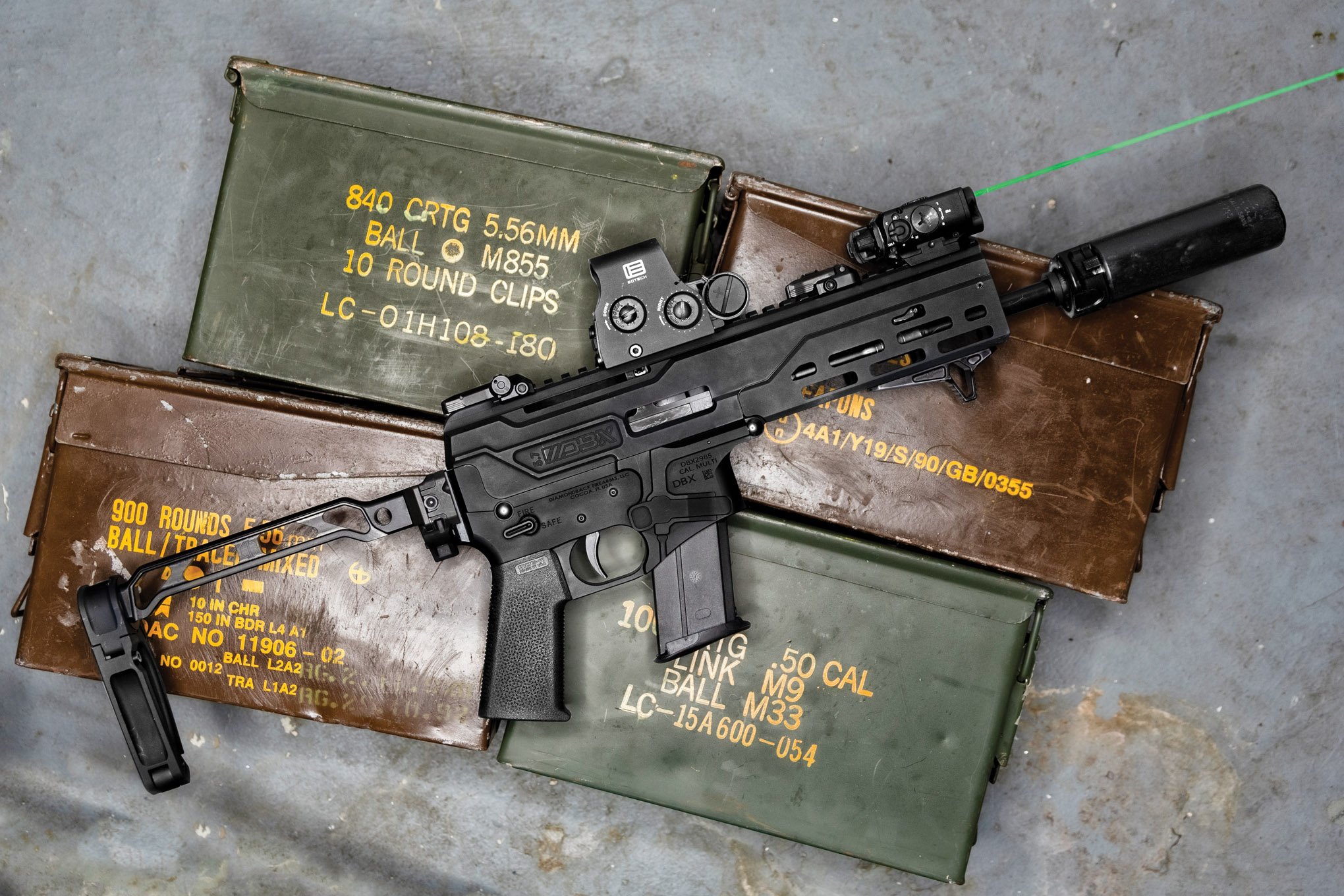 Breaking Down the Diamondback Firearms DBX57 PDW RECOIL