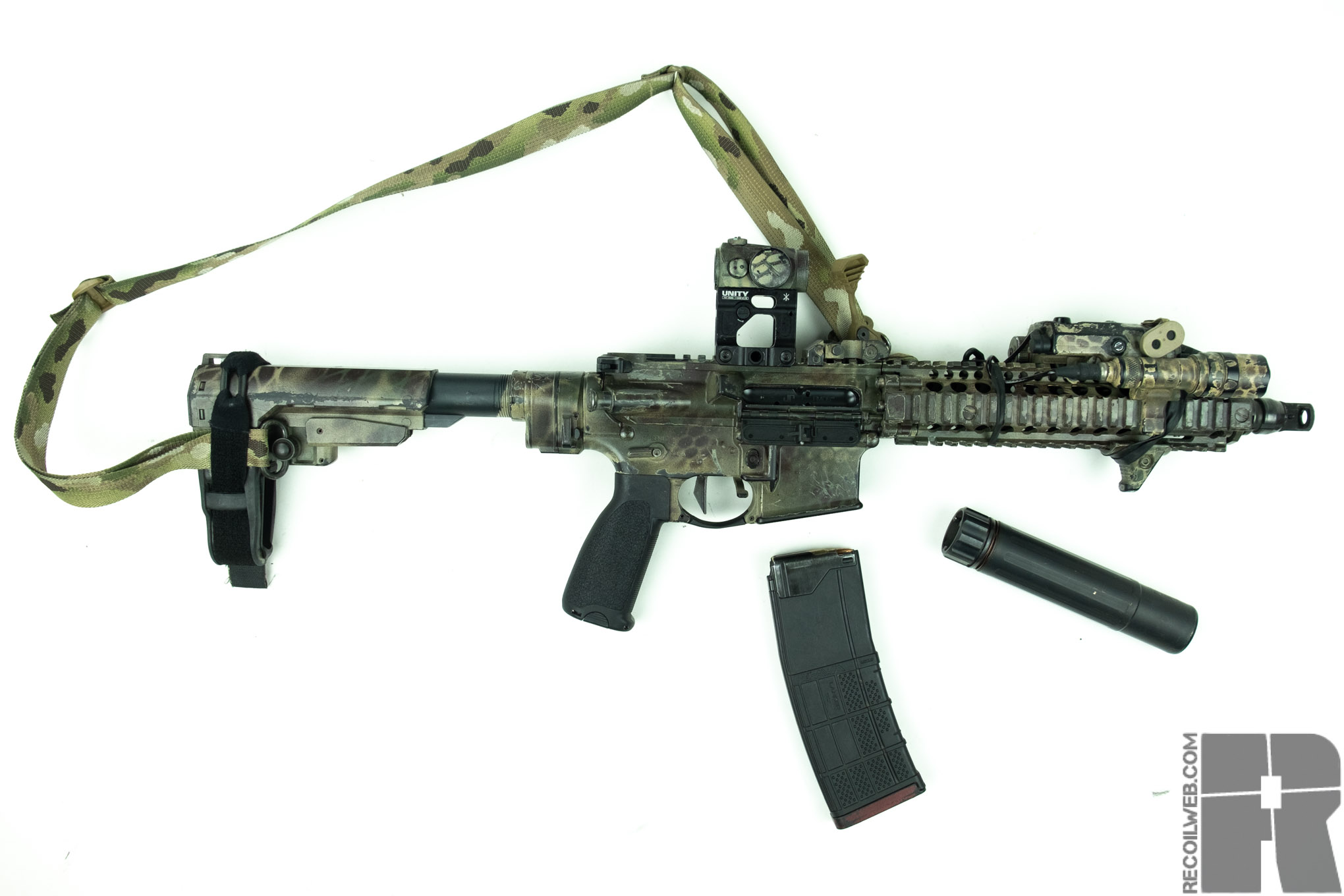 10 inch quad rail mk18