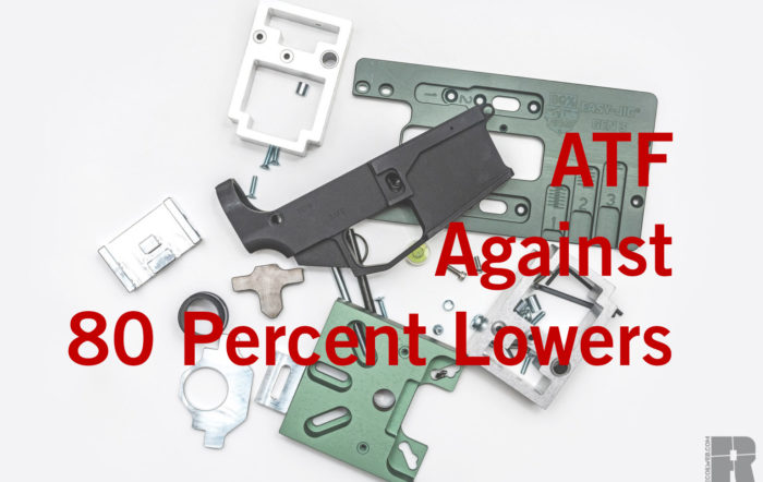 The 80 Percent Lower, the Ghost Gun, and the ATF