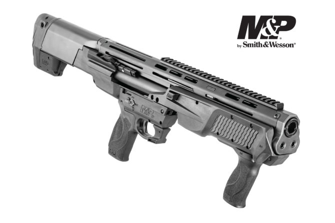 Smith and Wesson M&P 12 bullpup shotgun cover