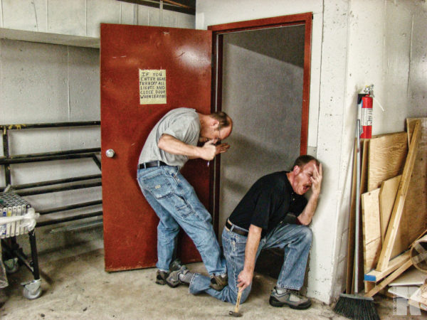 improvised weapons doorway