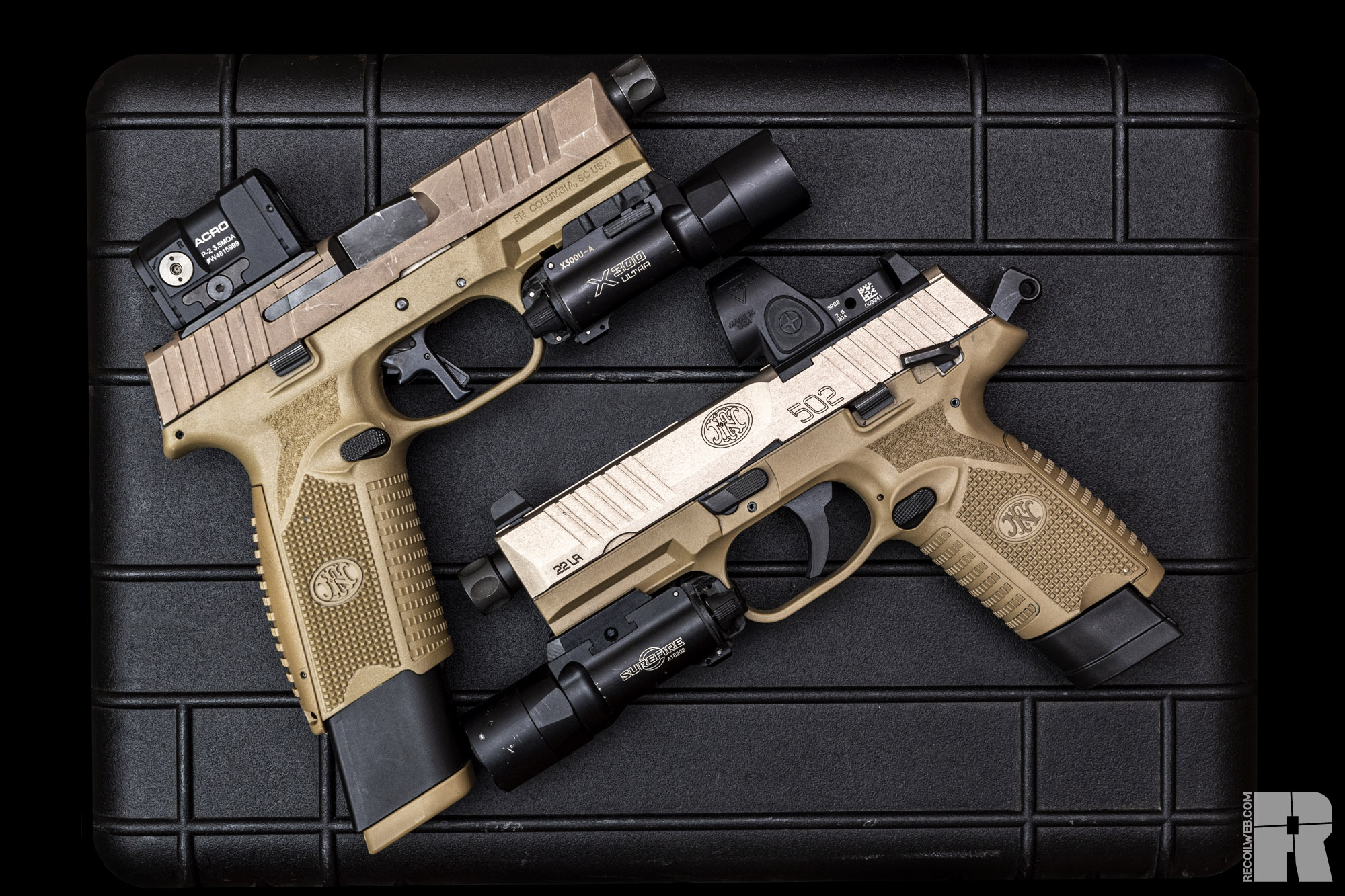 FN 502 Tactical and FN 509 tactical 