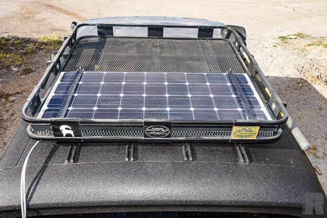 bug out bronco solar panel