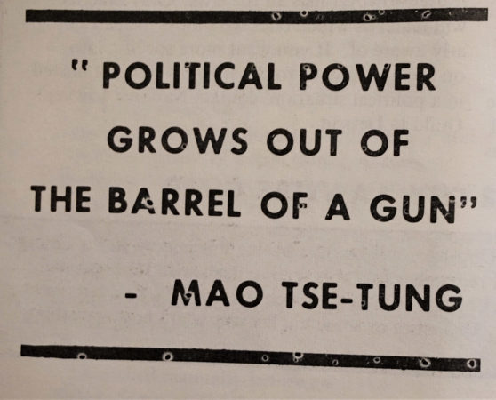 mao tse-tung quote