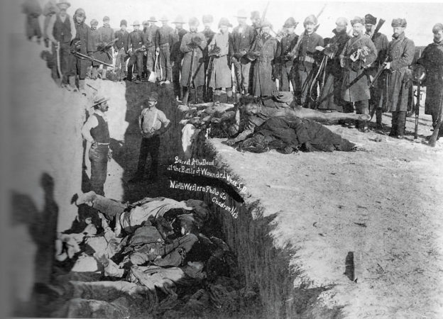 Wounded Knee south dakota burial ground