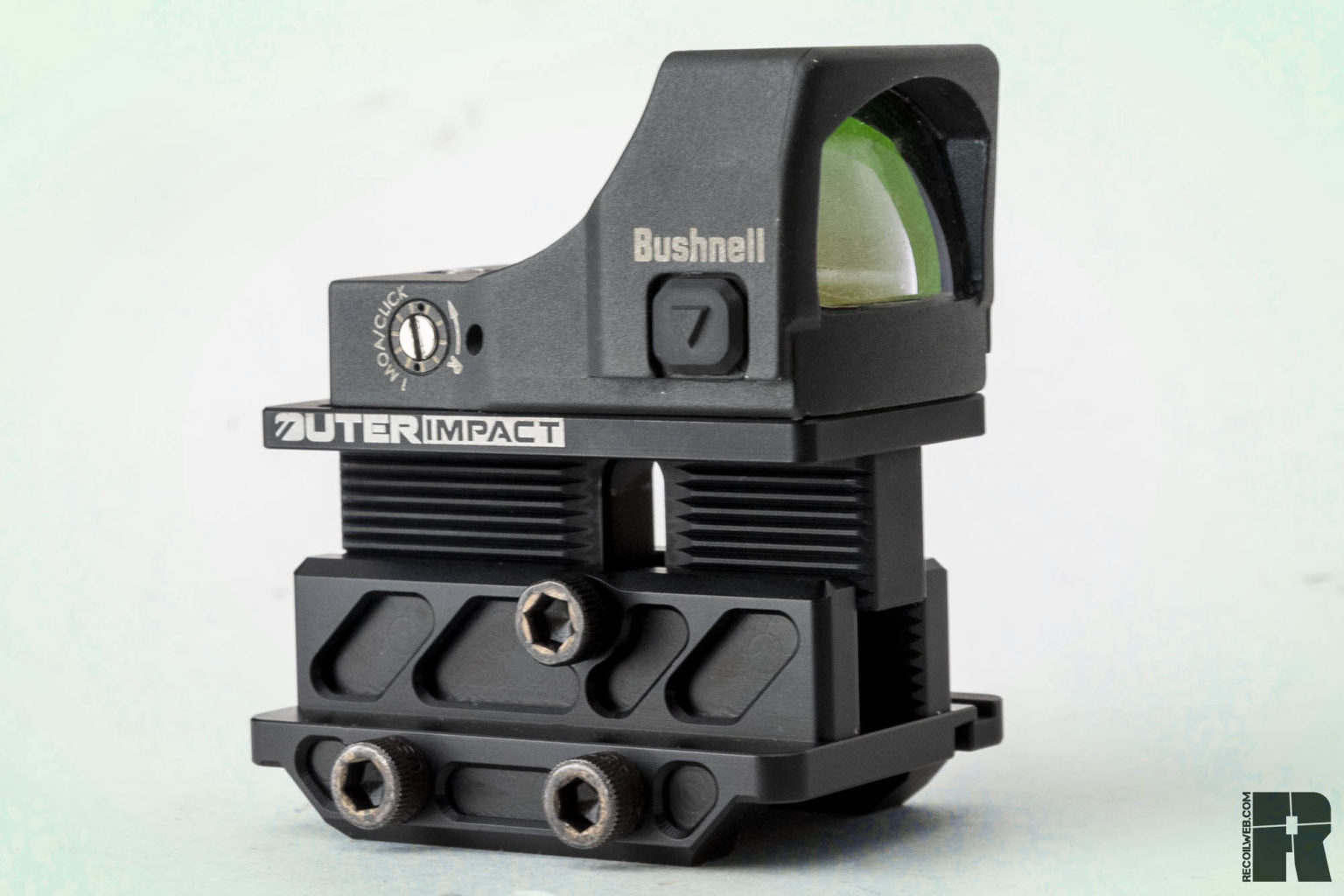 New from OuterImpact Adjustable CoWitnessing Red Dot Mount RECOIL