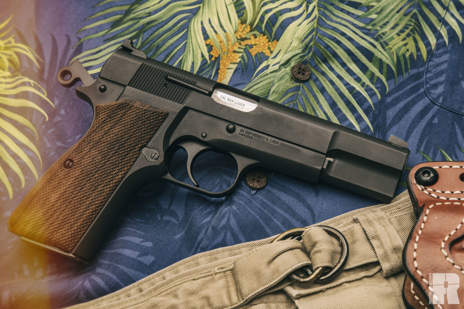 Review Springfield Armory SA35, The Modern Browning HiPower RECOIL