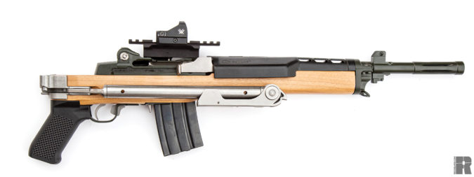 Ruger Mini 14 folded