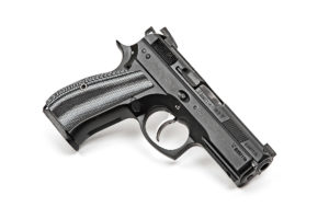 CZ-75 P-01 Optimized with Cajun Gun Works and LOK Grips