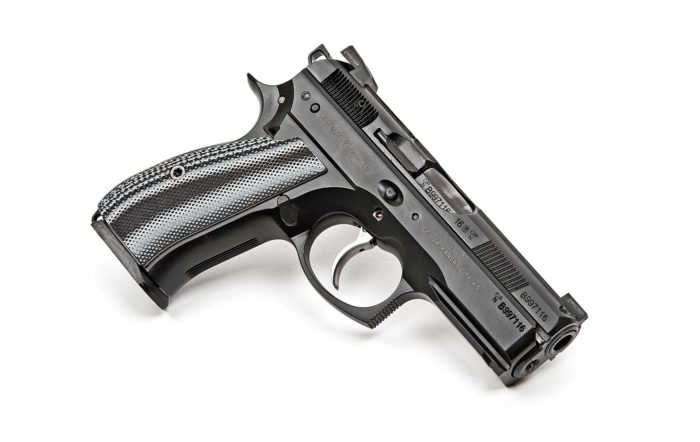 CZ-75 P-01 Optimized with Cajun Gun Works and LOK Grips