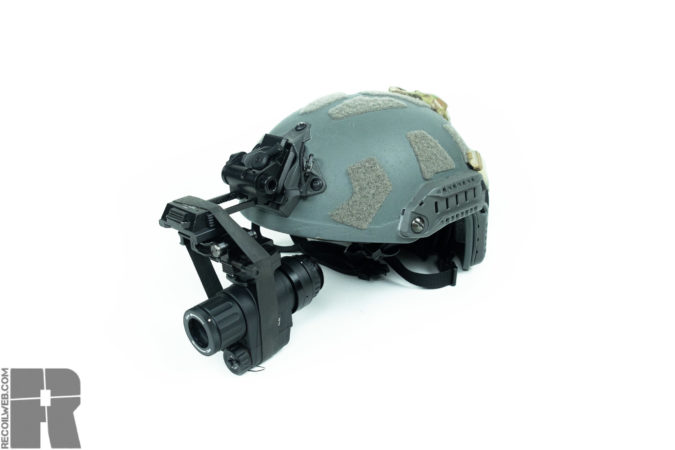 iRay USA MH25 helmet mounted