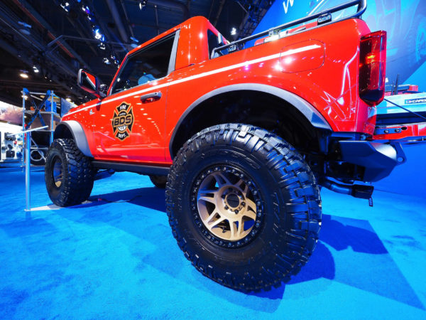 SEMA 2021 DS Fire Command Bronco