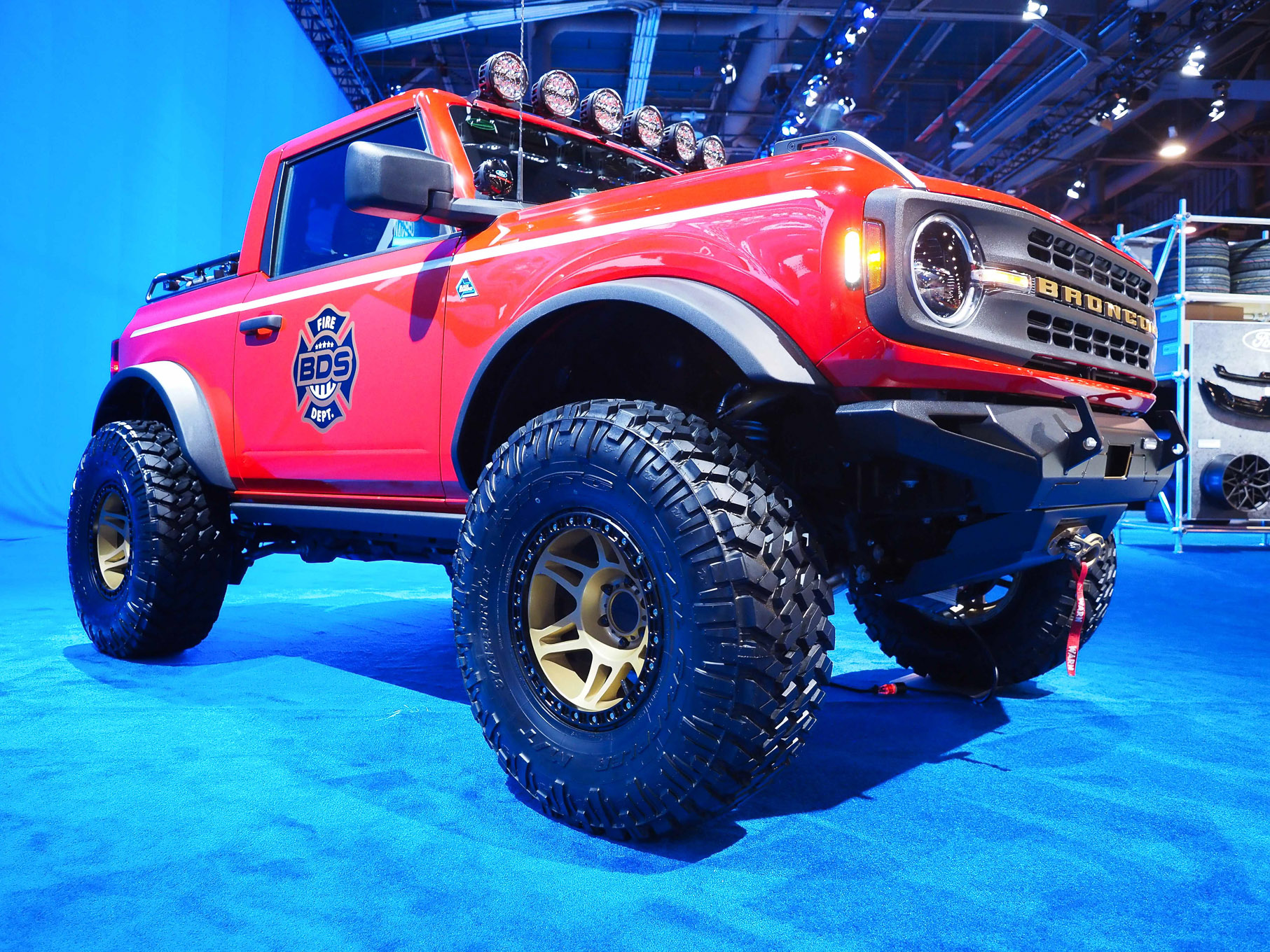 SEMA 2021 DS Fire Command Bronco