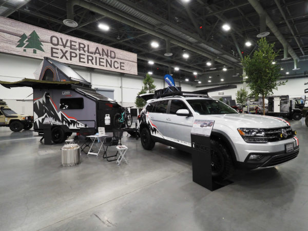 Lance Enduro Overland Camper Trailer with Custom VW Atlas SEMA 2021