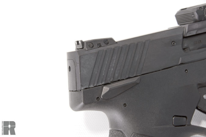 Taurus TX22 rear sight