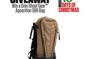 12 Days of Christmas 2021: Day 10 – Grey Ghost Gear Apparition SBR Bag filled with Swag