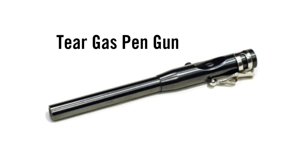 Tear Gas Pen Gun Sign on the Dotted Line RECOIL