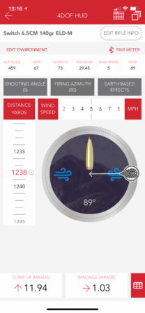 Hordnady 4DOF Ballistic Calculator