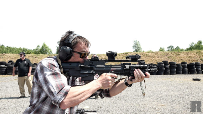 Springfield Hellion iain at the range