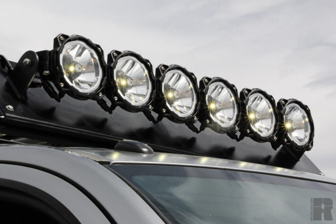 overland truck lights kc hilites led light bar