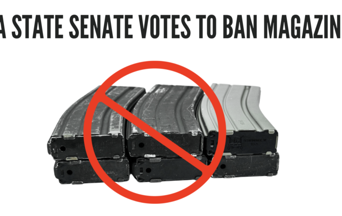 Washington State Senate votes to Ban Magazines