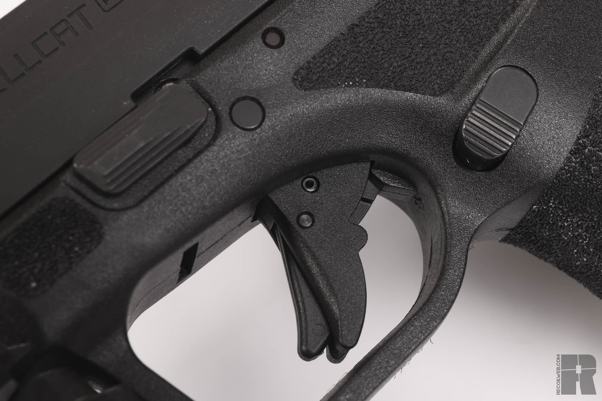 Hellcat Pro Trigger & Safety detail