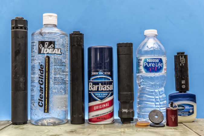 Whether it’s petroleum jelly, wipe, water, wire-pull gel, or simply being more choosey with your ammo — you can cut some decibels off.