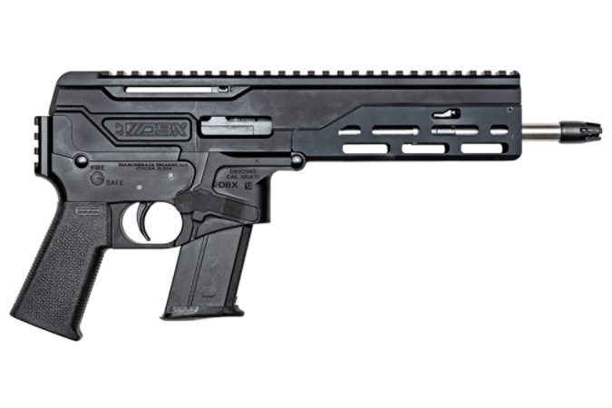 The Diamondback DBX57 is an incredibly fun 5.7x28mm PDW that accepts FN Five-seveN pistol magazines.