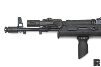 Rifle light on an AK