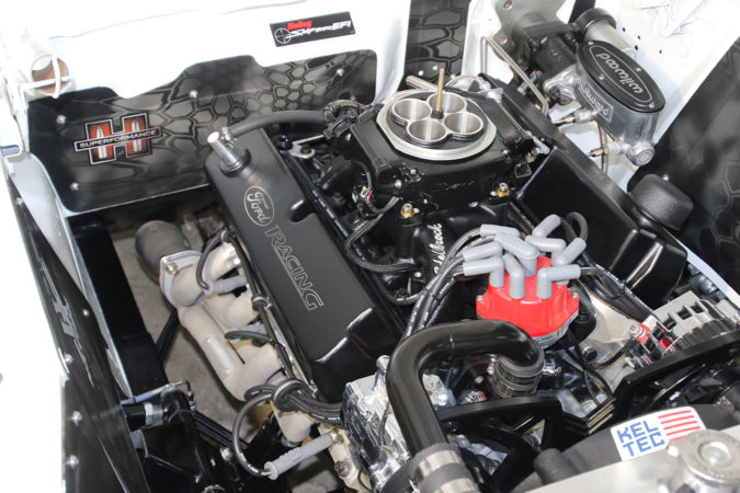 A 347 Stroker from ATK High Performance Engines graces this 1967 Mustang and puts plenty of power to the pavement.