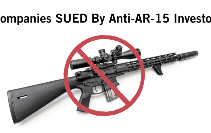 KE Arms, Brownells, And Others Sued By Anti-AR-15 Investor [UPDATE]