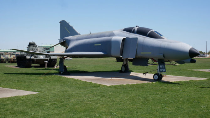 F-4 Phantom II fighter.