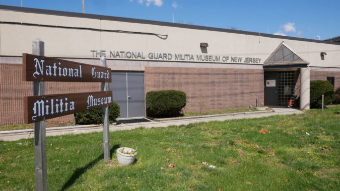 Exterior of the new National Guard Militia Museum of New Jersey.