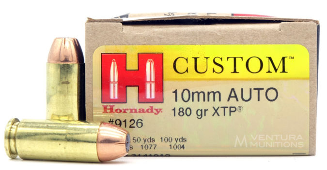 Hornady Custom 10mm Auto 180 gr XTP