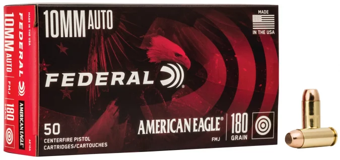 Federal Premium American Eagle 10mm Auto 180 Grain FMJ