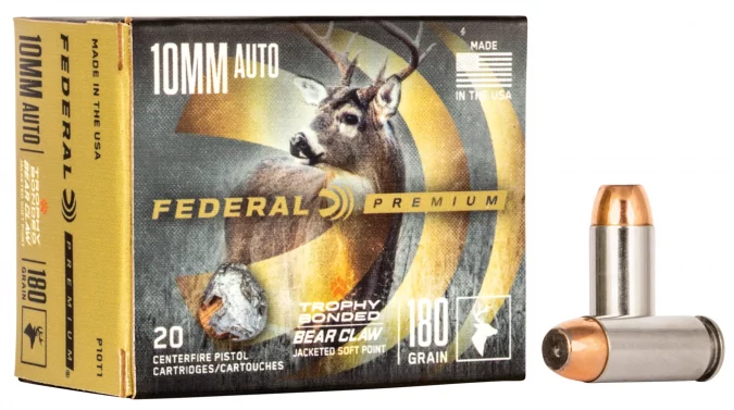 Federal Premium 180-grain Trophy Bonded Bear Claw JSP