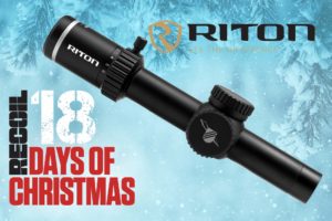 12 Days of Christmas 2022 – Day 5 – Riton Optics – ENDED