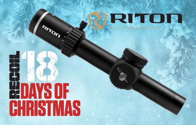 12 Days of Christmas 2022 – Day 5 – Riton Optics – ENDED