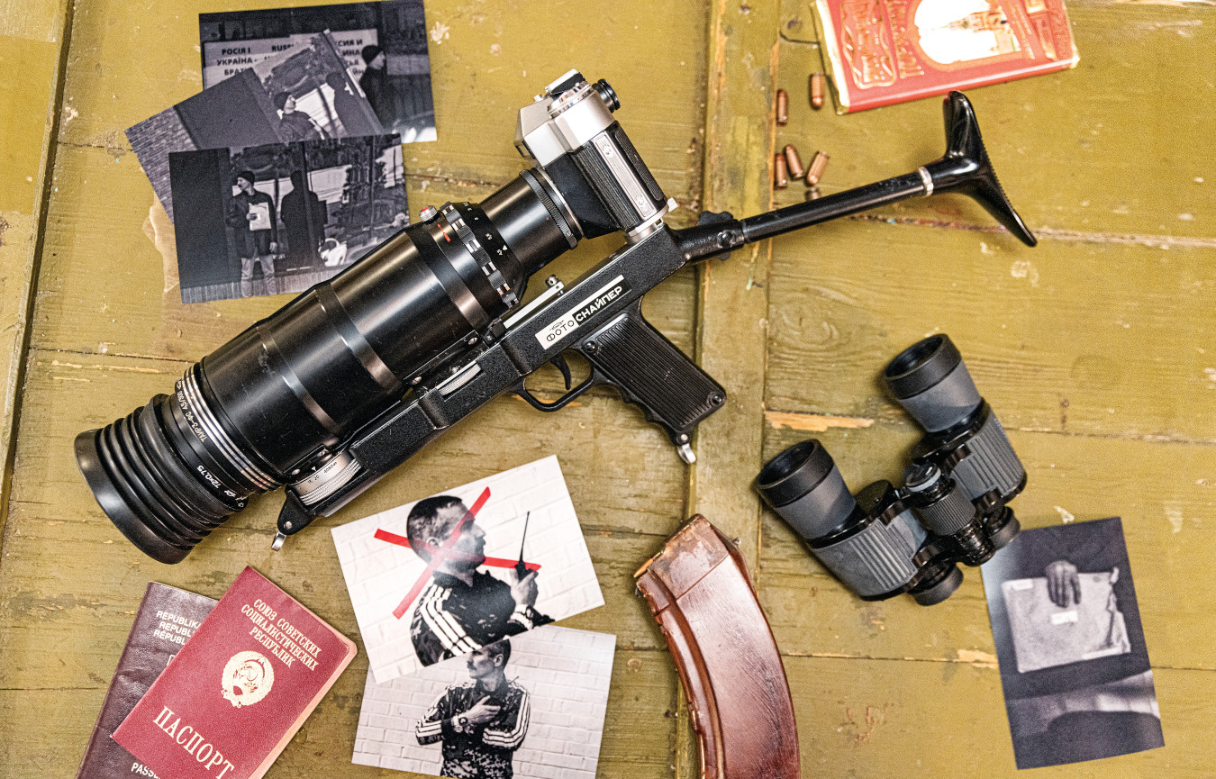 Zenit Photosniper FS 3 Smile Wait For The Flash RECOIL