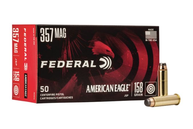 Federal Ammunition 158gr American Eagle .357 Magnum JHP Best .357 Magnum Ammo: Complete Buyer’s Guide [2024]